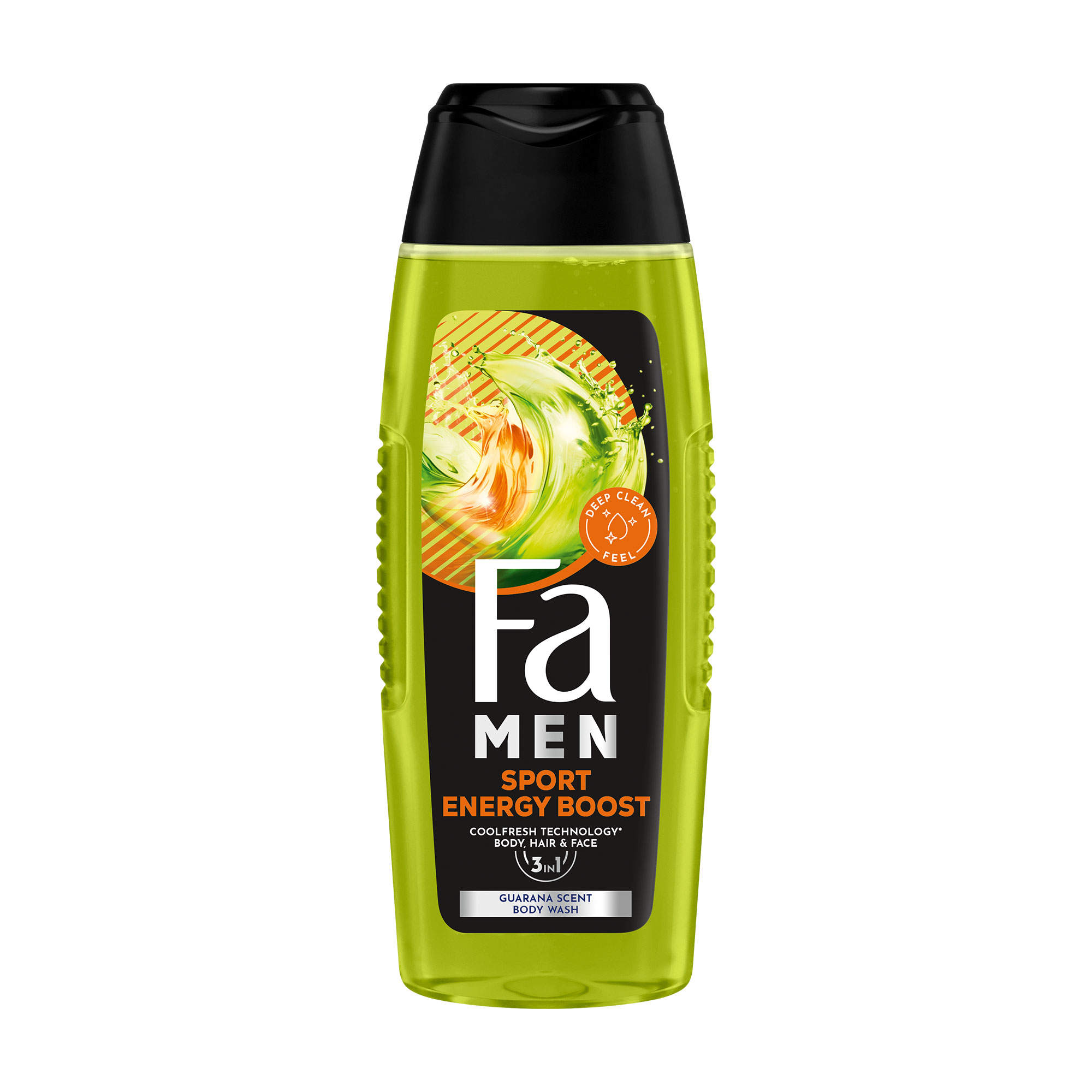 Чоловічий гель для душу Fa Sport Energy Boost з ароматом гуарани, 250 мл