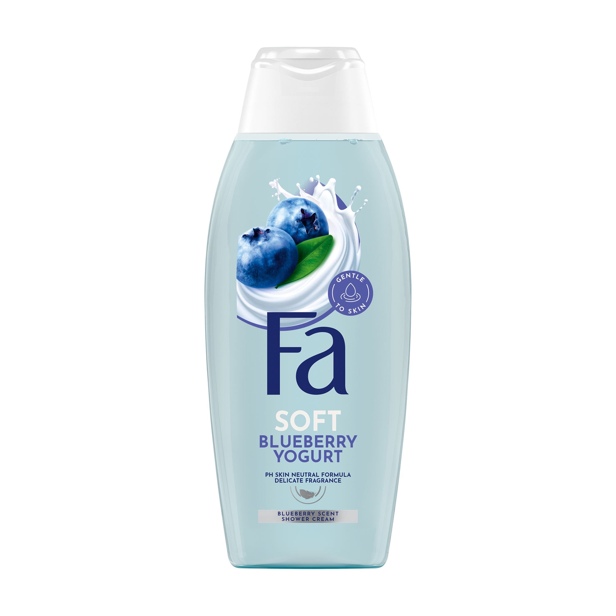 Крем-гель для душу Fa Soft Blueberry Yogurt з ароматом чорниці, 400 мл